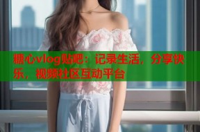 糖心vlog贴吧：记录生活，分享快乐，视频社区互动平台
