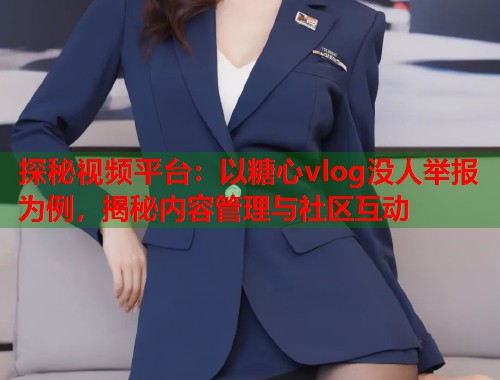 探秘视频平台：以糖心vlog没人举报为例，揭秘内容管理与社区互动  第1张