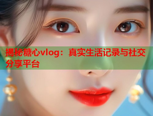 揭秘糖心vlog：真实生活记录与社交分享平台  第1张