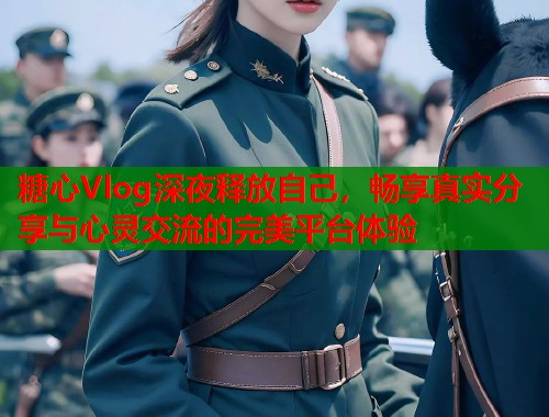 糖心Vlog深夜释放自己，畅享真实分享与心灵交流的完美平台体验  第1张