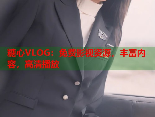 糖心VLOG：免费影视资源，丰富内容，高清播放  第1张