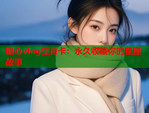 糖心vlog生肖卡：永久收藏你的星座故事  第1张