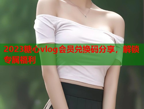 2023糖心vlog会员兑换码分享，解锁专属福利  第1张