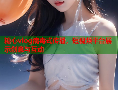 糖心vlog病毒式传播，短视频平台展示创意与互动  第1张