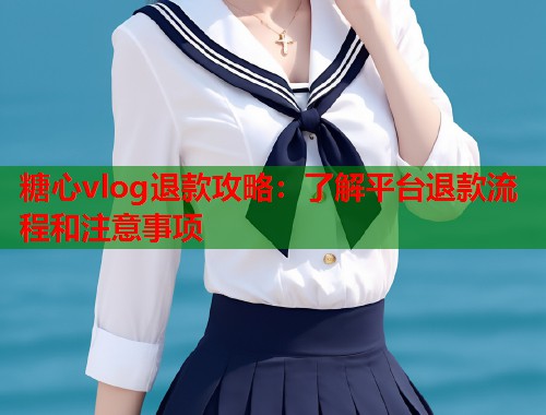 糖心vlog退款攻略：了解平台退款流程和注意事项  第1张