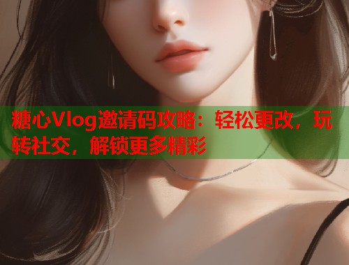 糖心Vlog邀请码攻略：轻松更改，玩转社交，解锁更多精彩  第1张