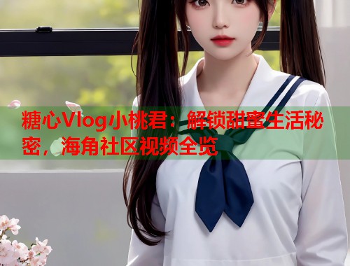 糖心Vlog小桃君：解锁甜蜜生活秘密，海角社区视频全览  第1张