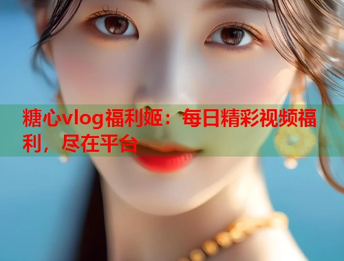 糖心vlog福利姬：每日精彩视频福利，尽在平台  第1张