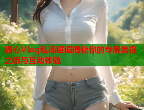 糖心Vlog私汤邂逅揭秘你的专属美食之旅与互动体验  第1张