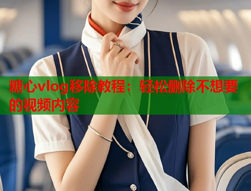 糖心vlog移除教程：轻松删除不想要的视频内容  第1张