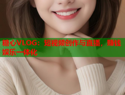 糖心VLOG：短视频创作与直播，赚钱娱乐一体化  第1张