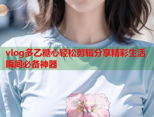 vlog多乙糖心轻松剪辑分享精彩生活瞬间必备神器  第1张