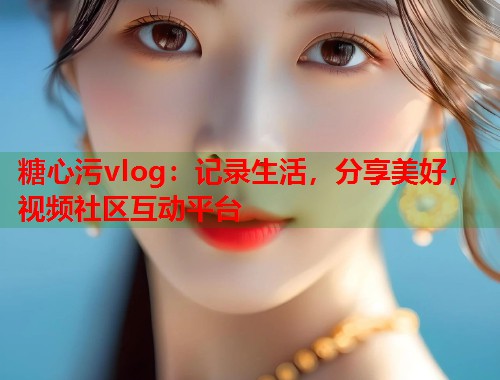 糖心污vlog：记录生活，分享美好，视频社区互动平台  第1张