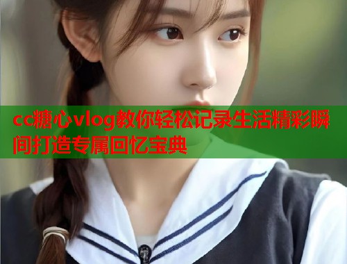 cc糖心vlog教你轻松记录生活精彩瞬间打造专属回忆宝典  第1张