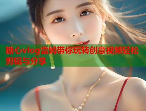 糖心vlog雷姆带你玩转创意视频轻松剪辑与分享  第2张