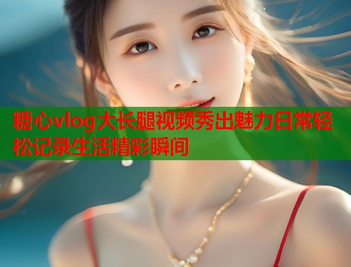 糖心vlog大长腿视频秀出魅力日常轻松记录生活精彩瞬间  第1张