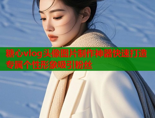 糖心vlog头像图片制作神器快速打造专属个性形象吸引粉丝  第1张