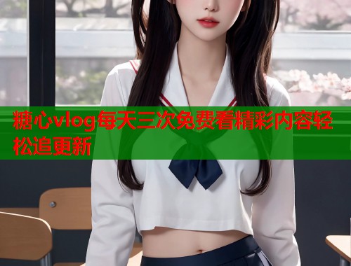 糖心vlog每天三次免费看精彩内容轻松追更新  第1张
