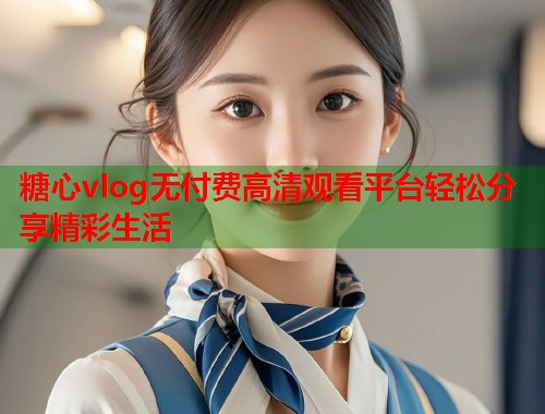 糖心vlog无付费高清观看平台轻松分享精彩生活  第1张