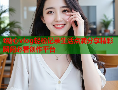t糖心vlog轻松记录生活点滴分享精彩瞬间必看创作平台  第1张