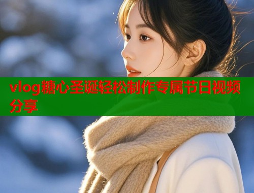 vlog糖心圣诞轻松制作专属节日视频分享  第1张