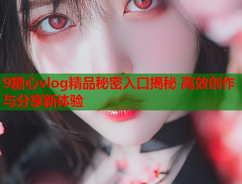 9糖心vlog精品秘密入口揭秘 高效创作与分享新体验  第1张