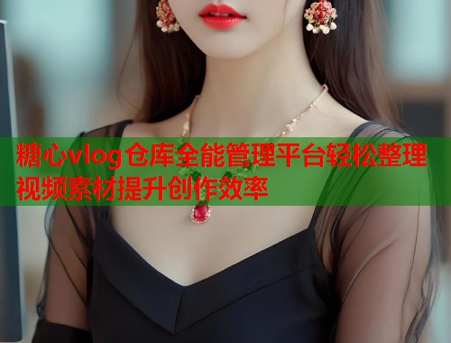 糖心vlog仓库全能管理平台轻松整理视频素材提升创作效率  第1张