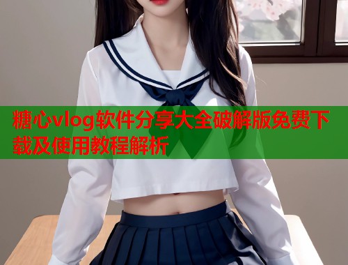 糖心vlog软件分享大全破解版免费下载及使用教程解析  第1张