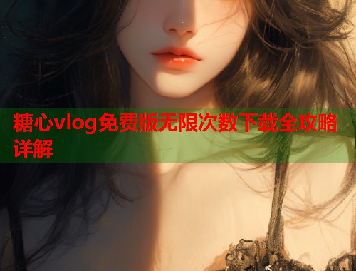 糖心vlog免费版无限次数下载全攻略详解  第1张