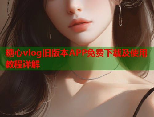 糖心vlog旧版本APP免费下载及使用教程详解  第1张