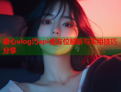 糖心vlog汅api全方位解析与实用技巧分享  第1张