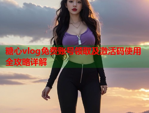 糖心vlog免费账号领取及激活码使用全攻略详解  第1张