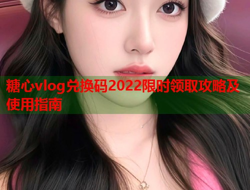 糖心vlog兑换码2022限时领取攻略及使用指南  第1张